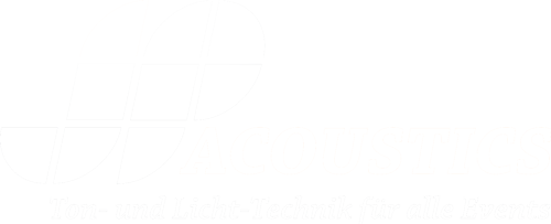 JPACOUSTICS Logo in weiß auf Video